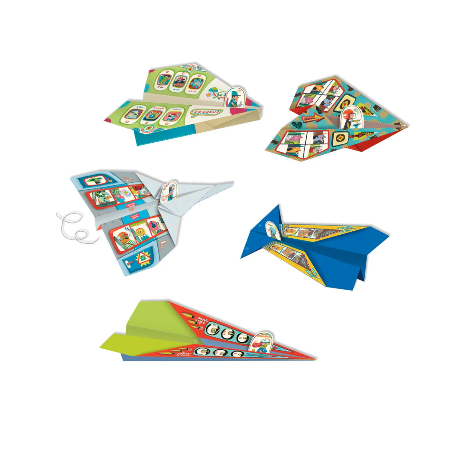Djeco Origami Vliegtuigjes