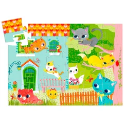 Djeco Pachat en Haar Vriendjes Puzzel, 24st.