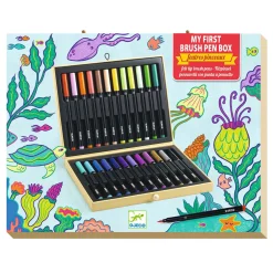 Djeco Penseelstiften Koffer - 24st.