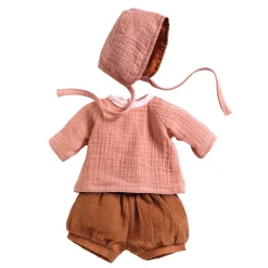 Djeco Perzik Outfit voor Poppen - 3dlg.