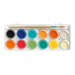 Djeco Plakkaatverf - 12 Kleuren