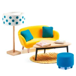 Djeco Poppenhuis Meubels Woonkamer