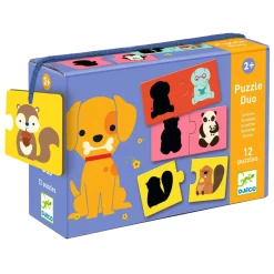 Djeco Puzzel Duo Dieren - 12st.