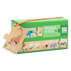 Djeco Puzzel Savannedieren - 10st.