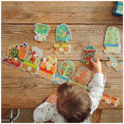 Djeco Puzzelverhaal Bosdieren - 20st.