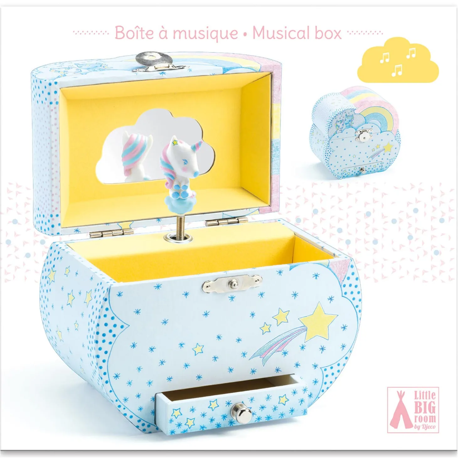 Djeco Sieraden Muziekdoos Eenhoorn