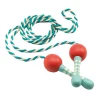 Djeco Springtouw met Houten Handvaten - Groen/Rood