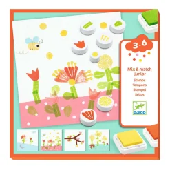 Djeco Stempelset met Bloemen