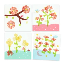 Djeco Stempelset met Bloemen