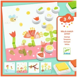Djeco Stempelset met Bloemen