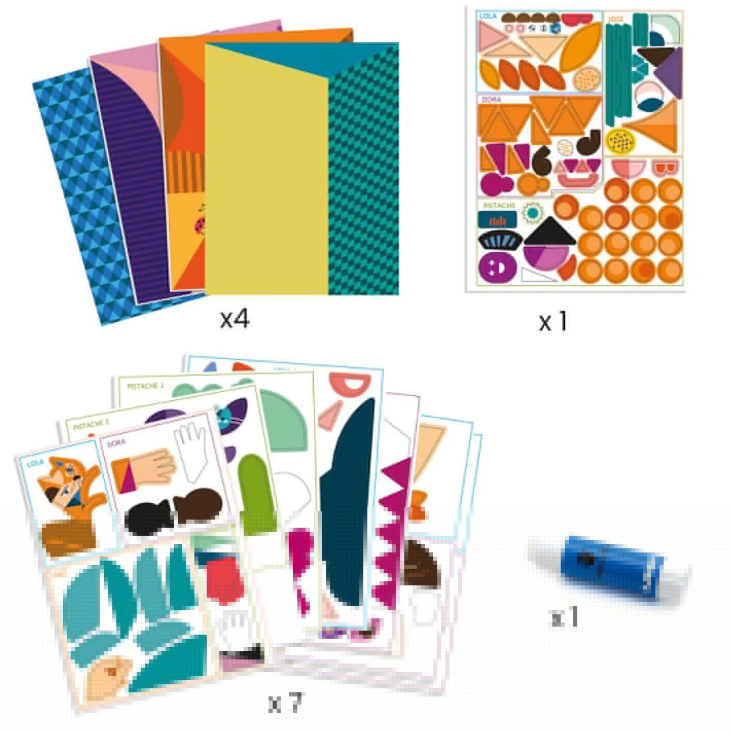 Djeco Sticker Collage