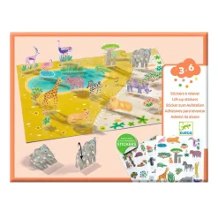 Djeco Stickers - Dieren