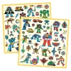 Djeco Stickers Metallic Robots - 160 Stickers