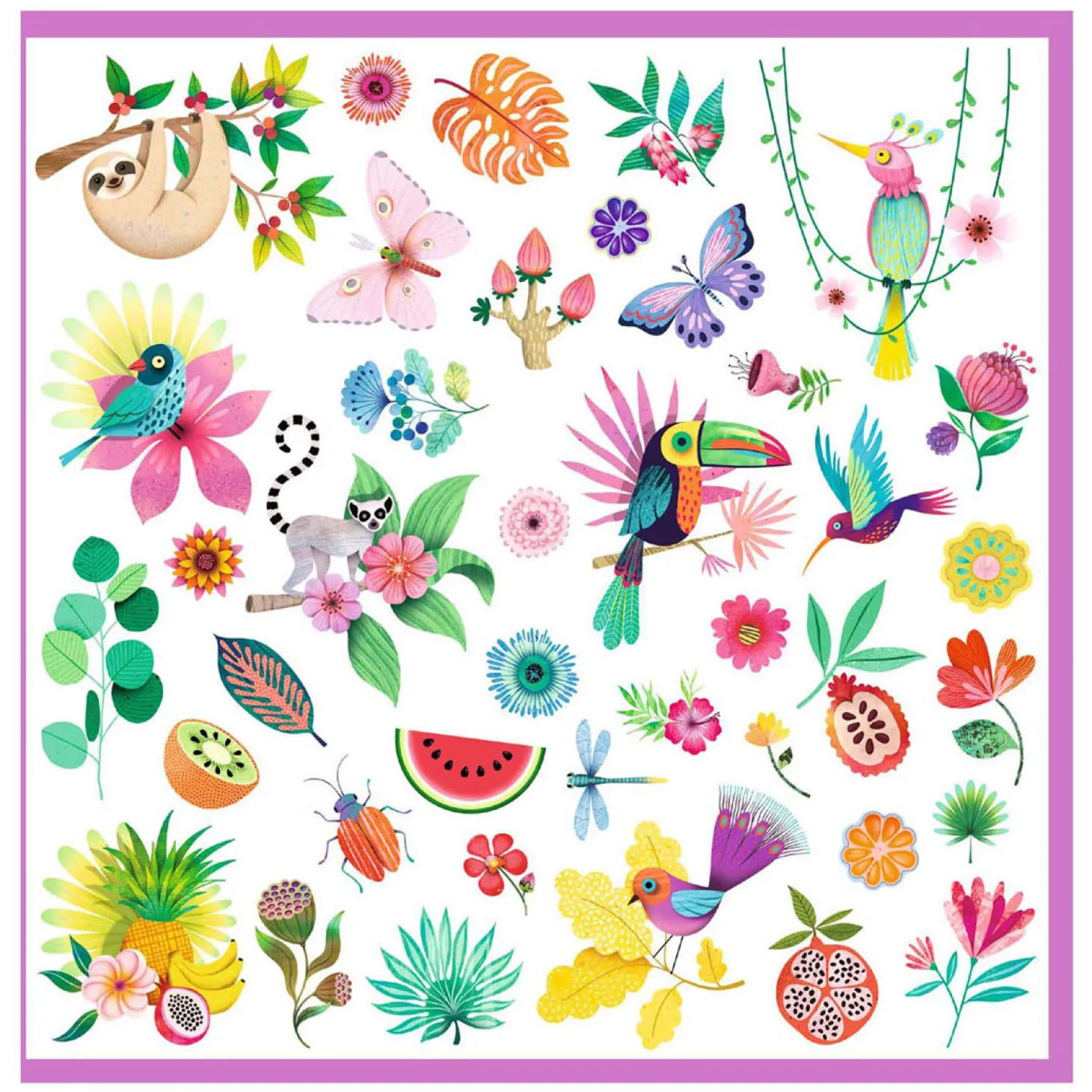 Djeco Stickers Paradijs - 160 Stickers