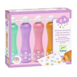 Djeco Stippeltjesstiften met Parelmoereffect - 4dlg.