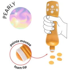 Djeco Stippeltjesstiften met Parelmoereffect - 4dlg.
