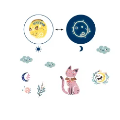 Djeco Tattoos - Dromen Glow in the Dark