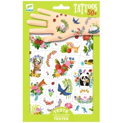 Djeco Tattoos - Fleurige Dieren