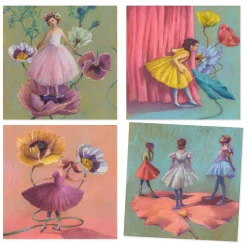 Djeco Tekenen met Waskrijt - Edgar Degas Ballerina