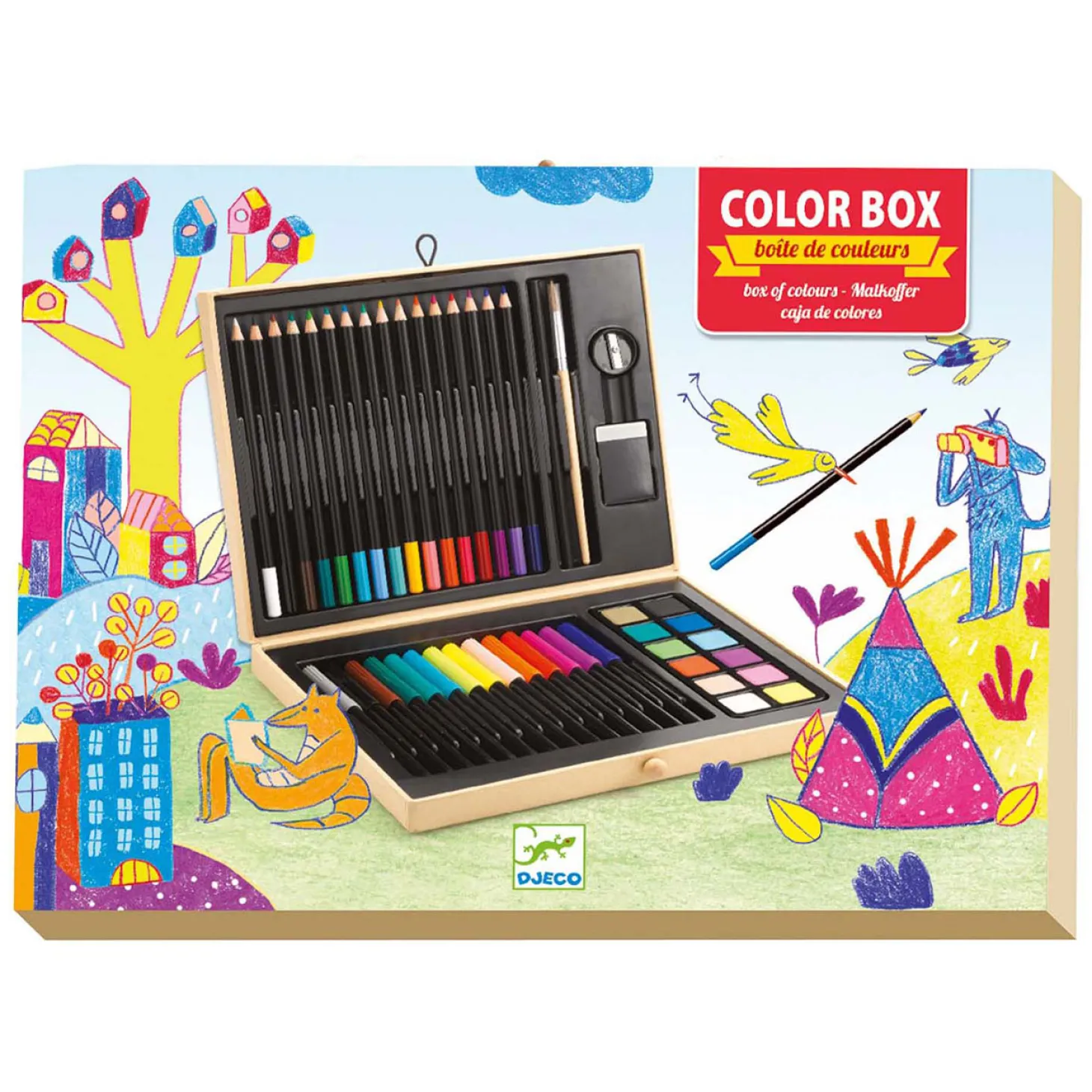 Djeco Tekenkoffer - 46dlg.