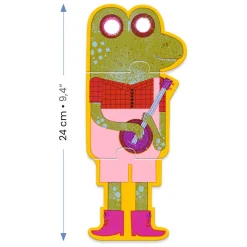 Djeco Trio-puzzel Dieren - 8 Puzzels