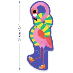 Djeco Trio-puzzel Savanna - 8 Puzzels