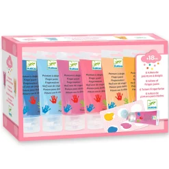 Djeco Vingerverf Pastel, 6st.