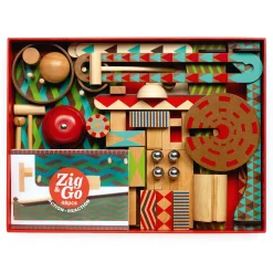 Djeco Zig & Go Action Reaction Baan, 48dlg.