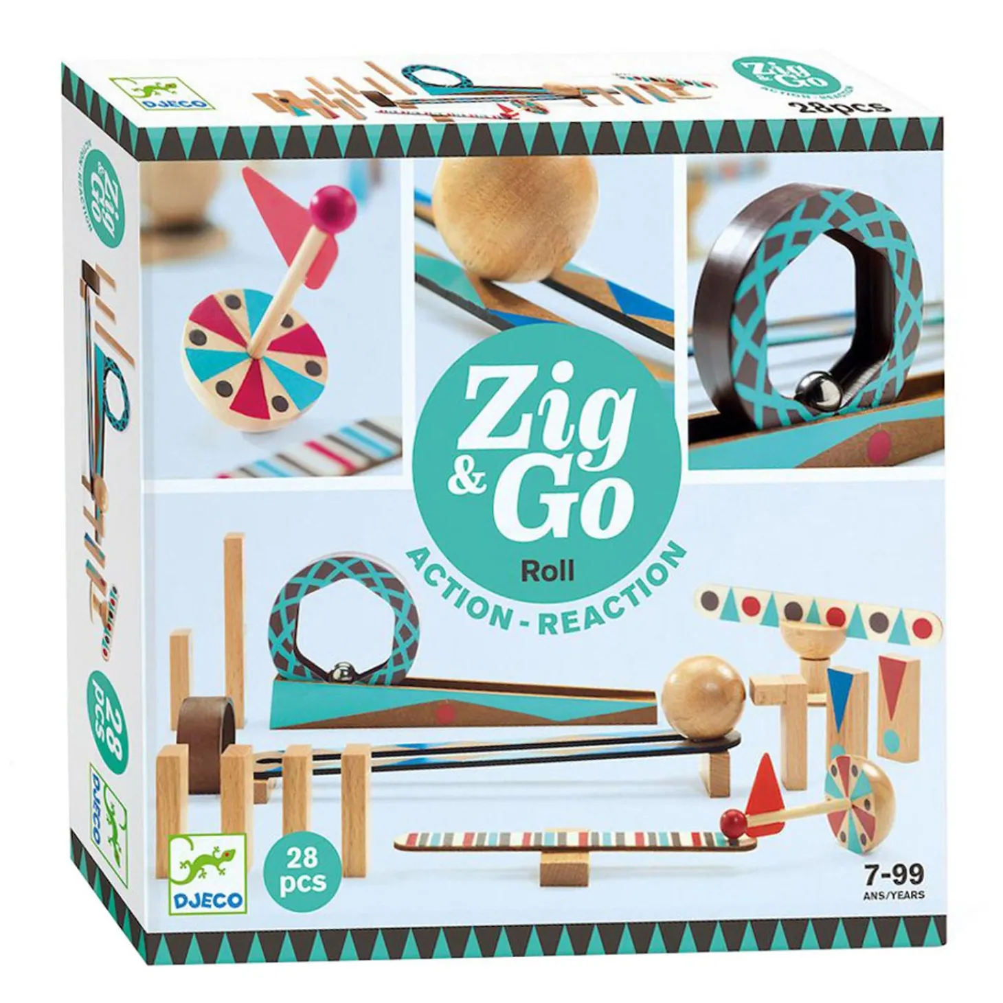 Djeco Zig & Go, 28dlg.