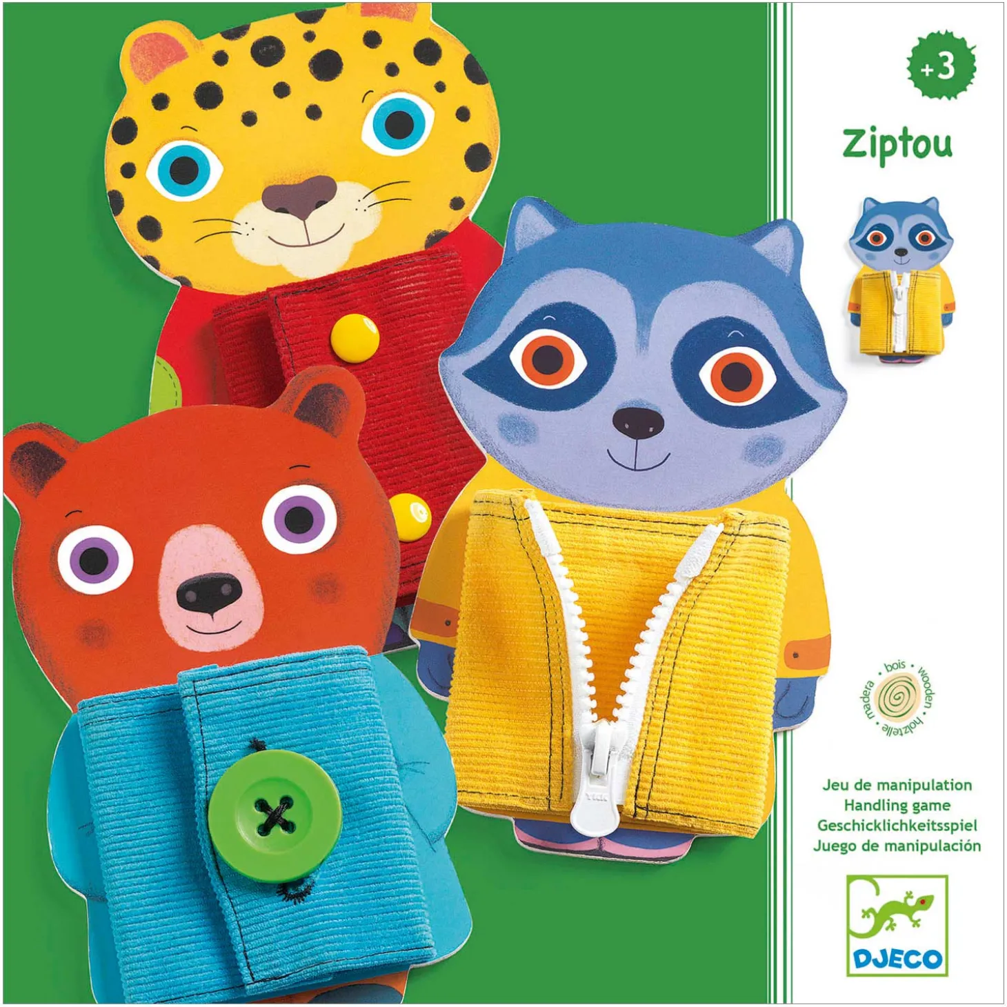 Djeco Ziptou, 3dlg.