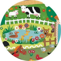 Djeco Zoekpuzzel Boerderij, 35st.