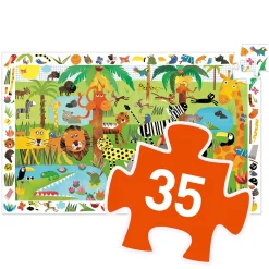 Djeco Zoekpuzzel Jungle, 35st.