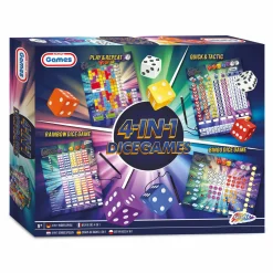 Dobbelspellen Combi-Pack, 4-in-1