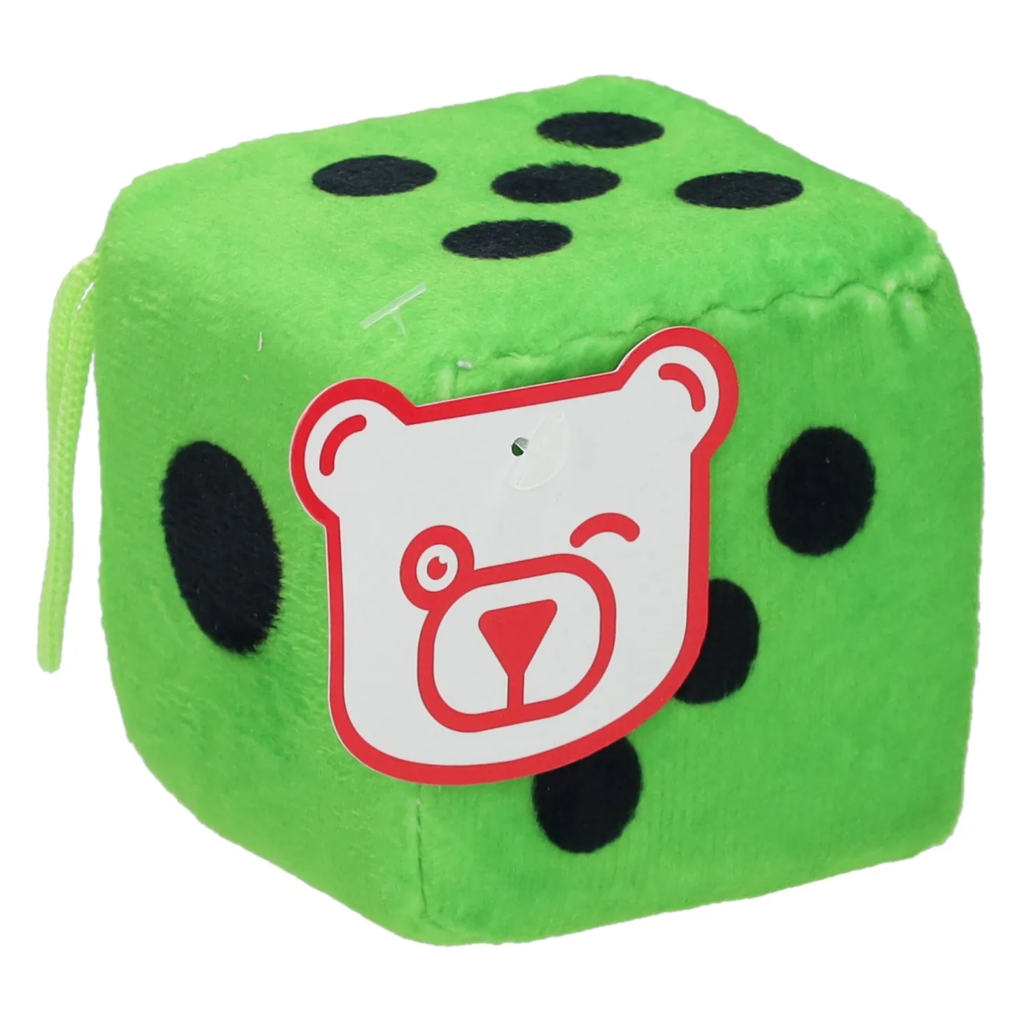 Dobbelsteen Pluche, 7cm