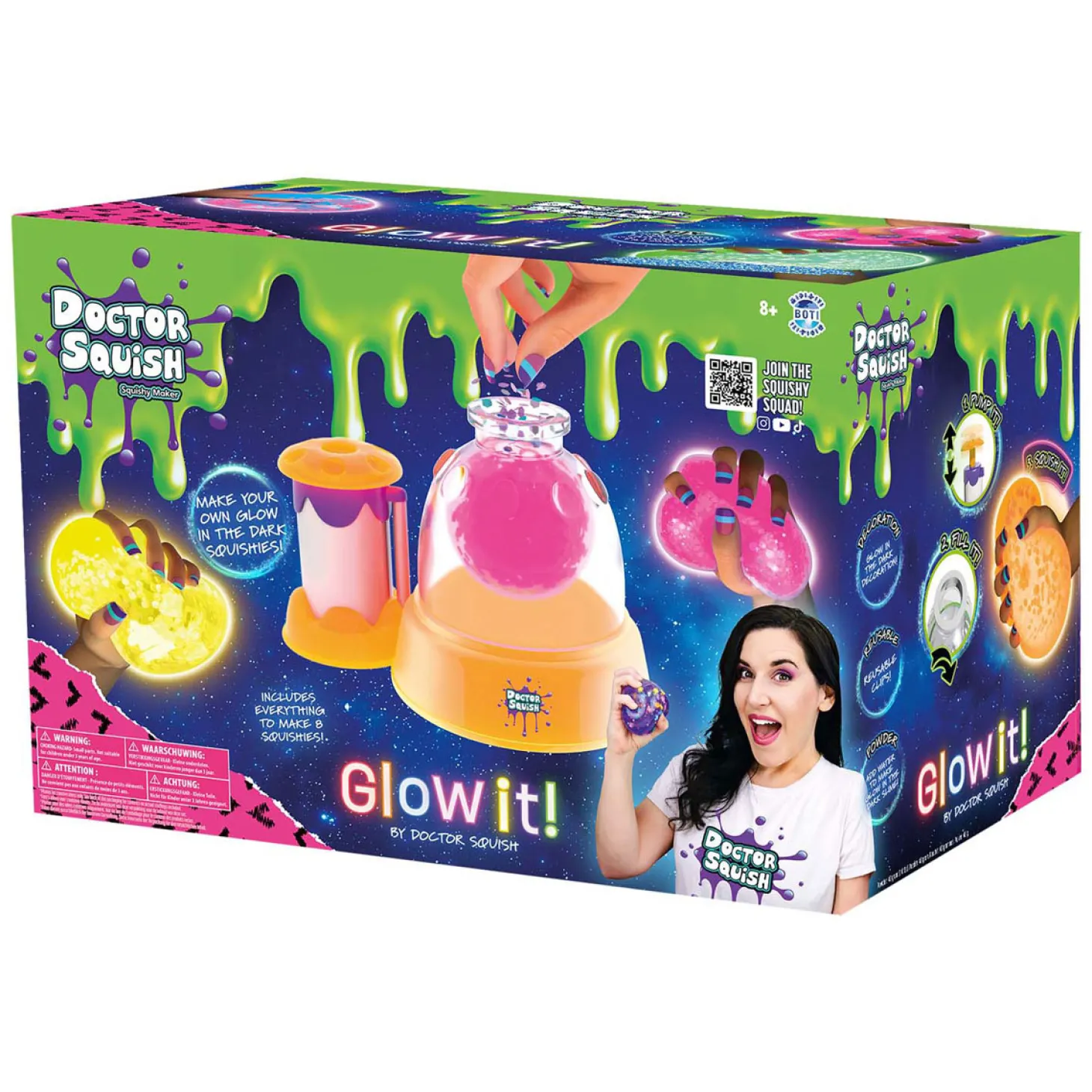 Doctor Squish - Squishy Maker Station Neon Editie
