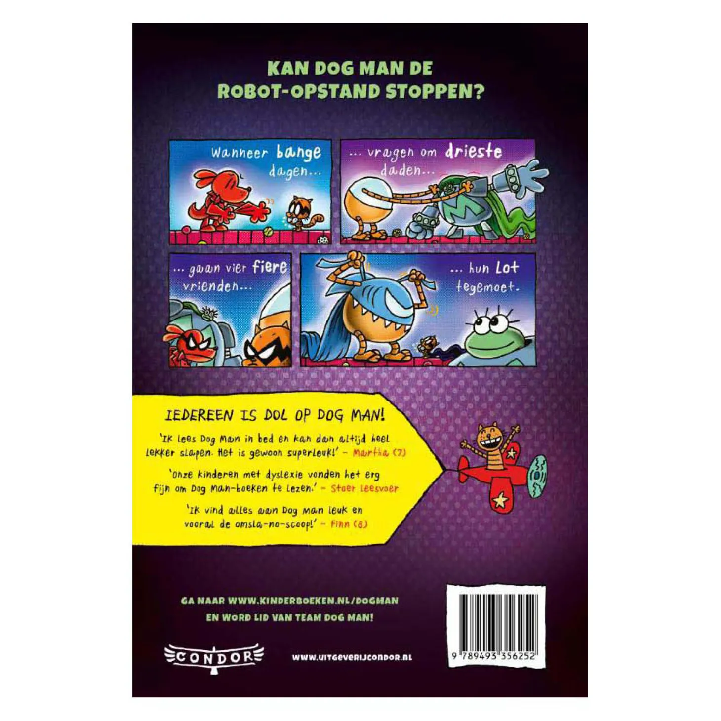 Dog Man 12 - Dog Man: Redder in Rood Kinderboek