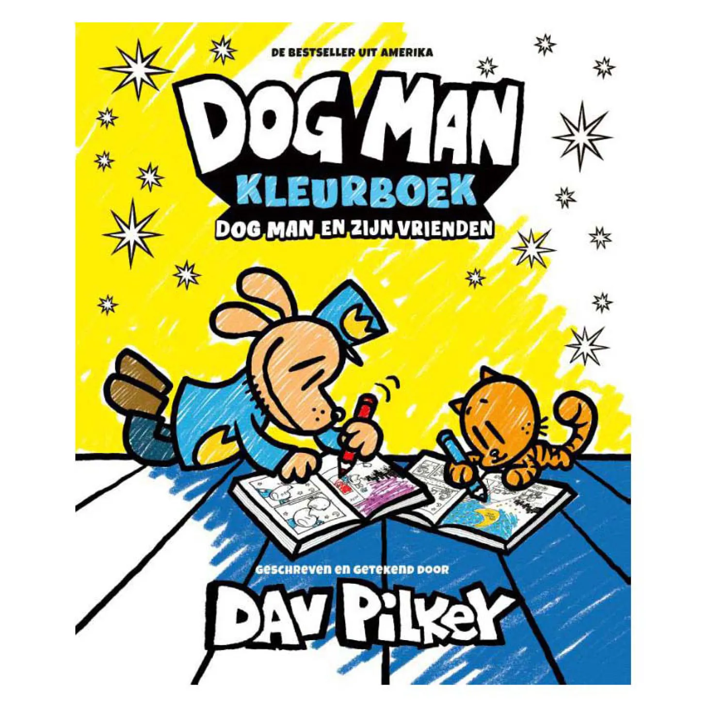 Dog Man Kleurboek Kleurboek
