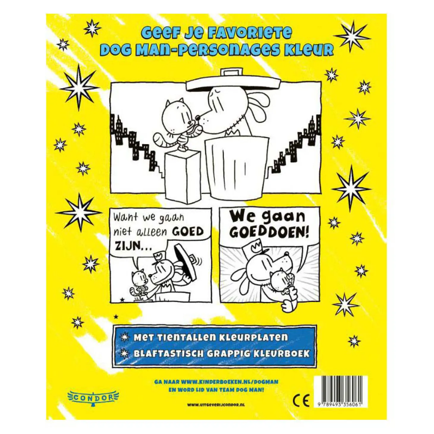 Dog Man Kleurboek Kleurboek