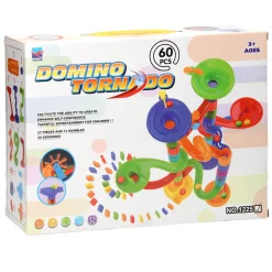 Domino Tornado Knikkerbaan, 60dlg.