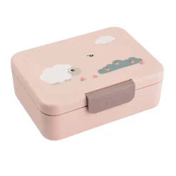 Done by Deer Broodtrommel met Vakken - Roze