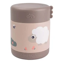 Done by Deer Geïsoleerde Voedselbakje Tiny Farm - Roze