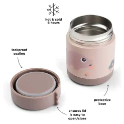 Done by Deer Geïsoleerde Voedselbakje Tiny Farm - Roze