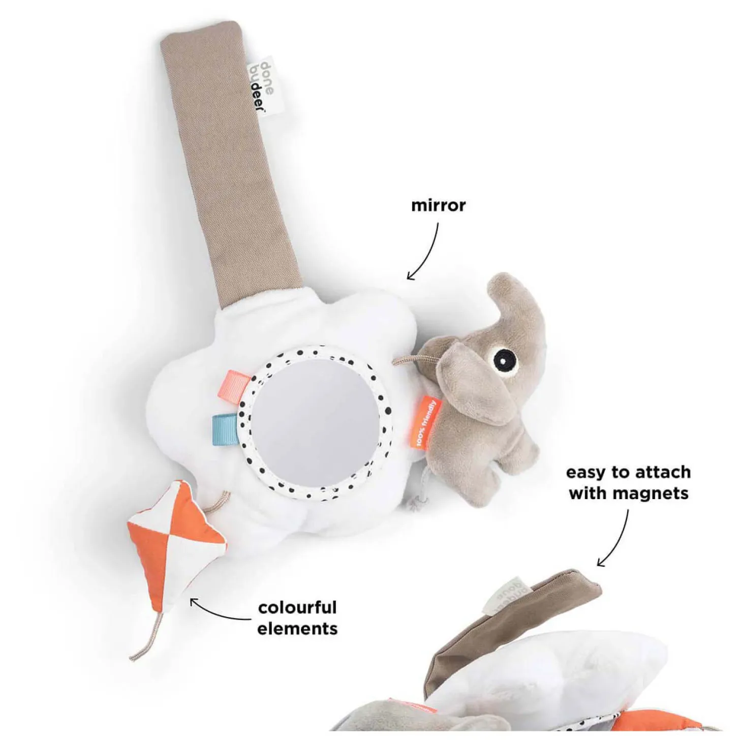 Done by Deer Kinderwagen Mobiel Speeltuin