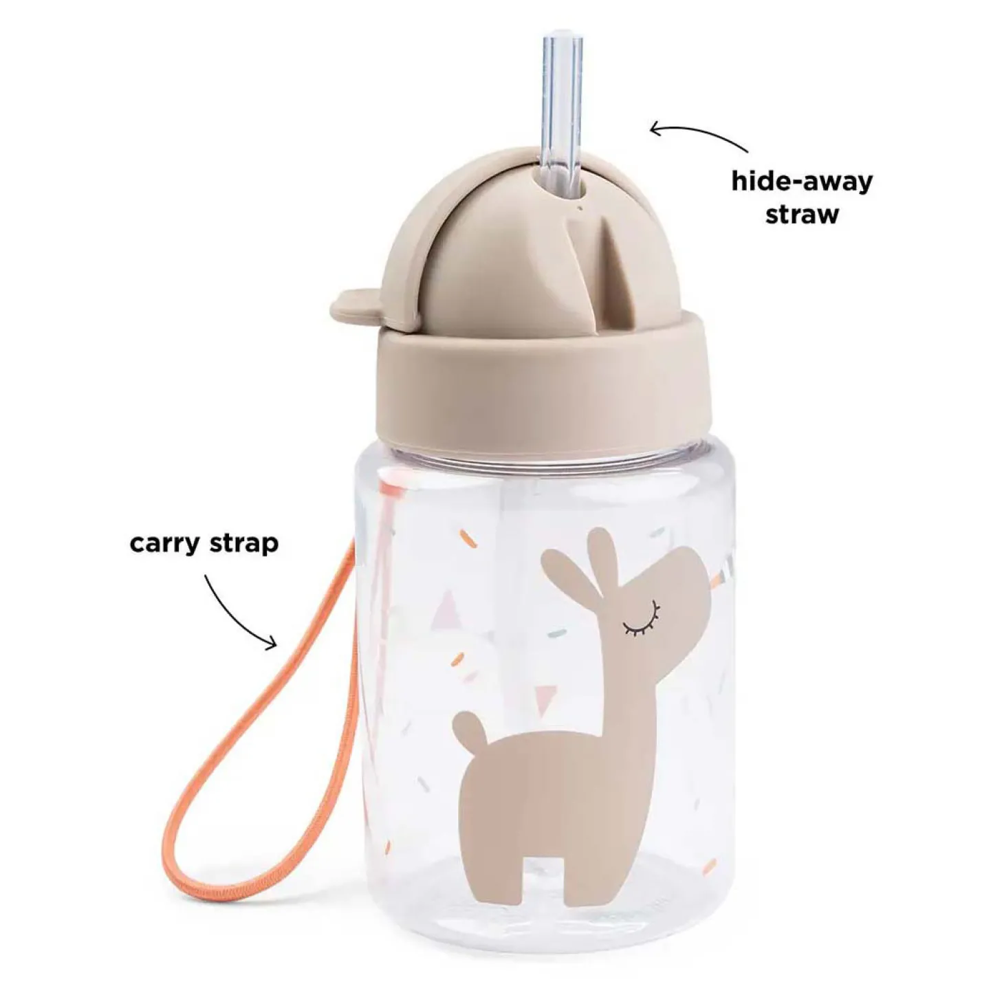 Done by Deer Rietjesbeker 280ml - Beige