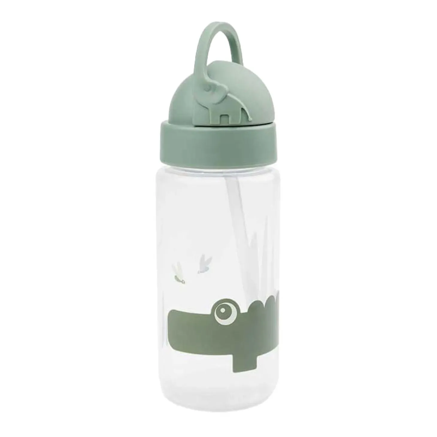 Done by Deer Rietjesbeker Croco Groen, 350ml