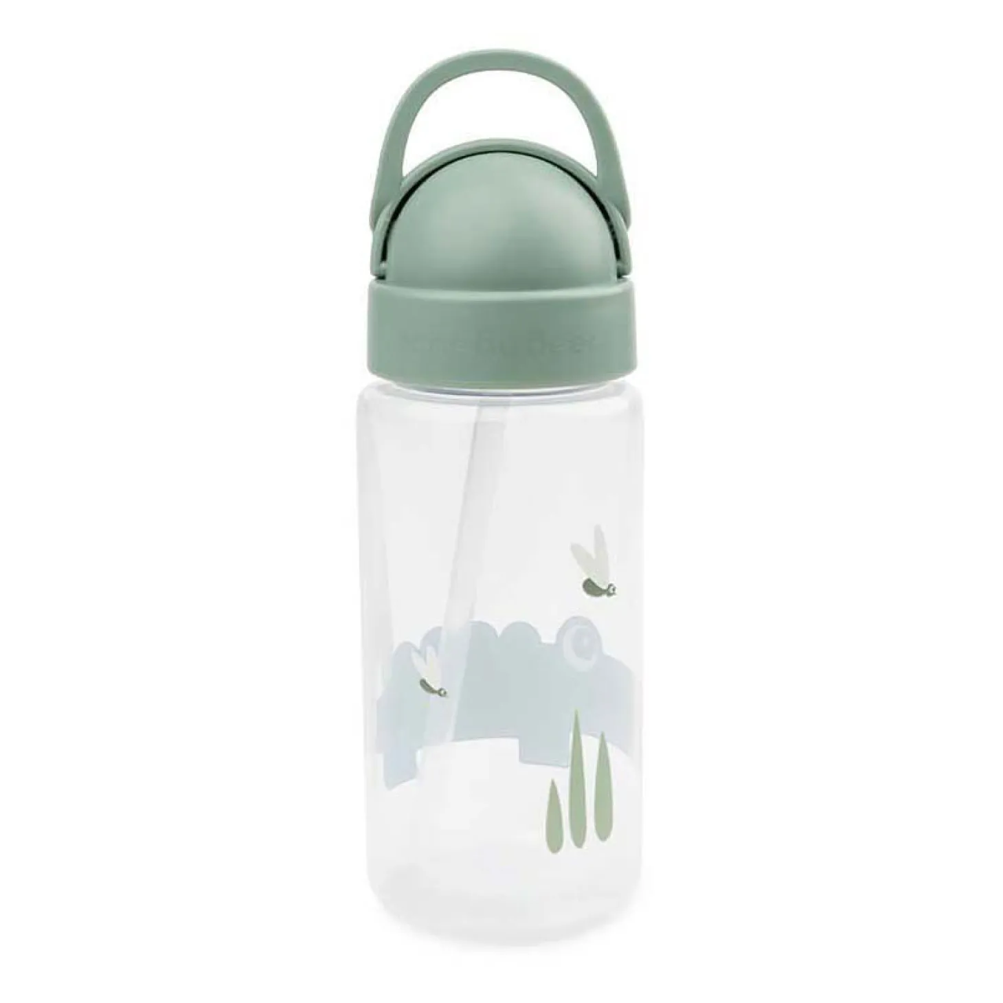 Done by Deer Rietjesbeker Croco Groen, 350ml