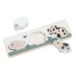 Done by Deer Sensorische Puzzel Kleine Boerderij, 3st.