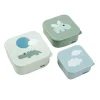 Done by Deer Snackbox Blije Wolken Groen, 3st.