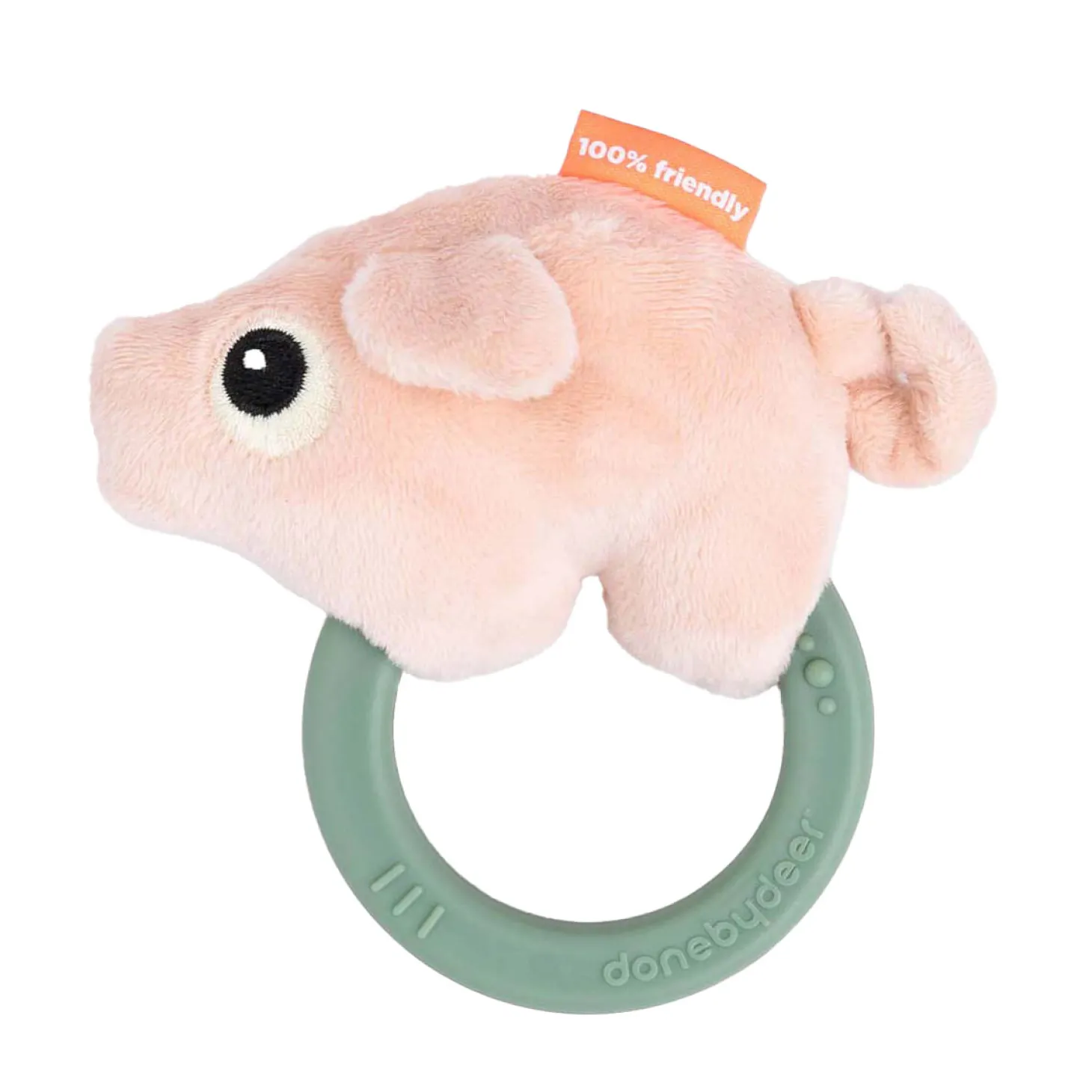 Done by Deer Zintuiglijke Rammelaar/Bijtring Pigee