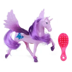 Dream Horse Eenhoorn Speelfiguur Pegasus met Borstel
